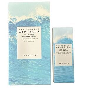 Madagascar Centella Hyalu-Cica Moister Cream and Blue Serum, Bundle, New Box